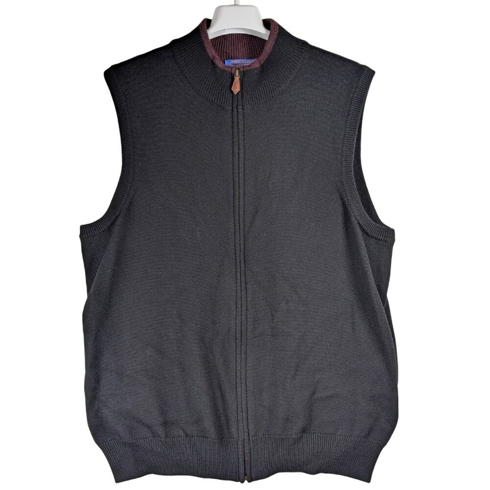 Pendleton Sweater Vest Gray 100% Virgin Wool Men’s Size M Pullover USED